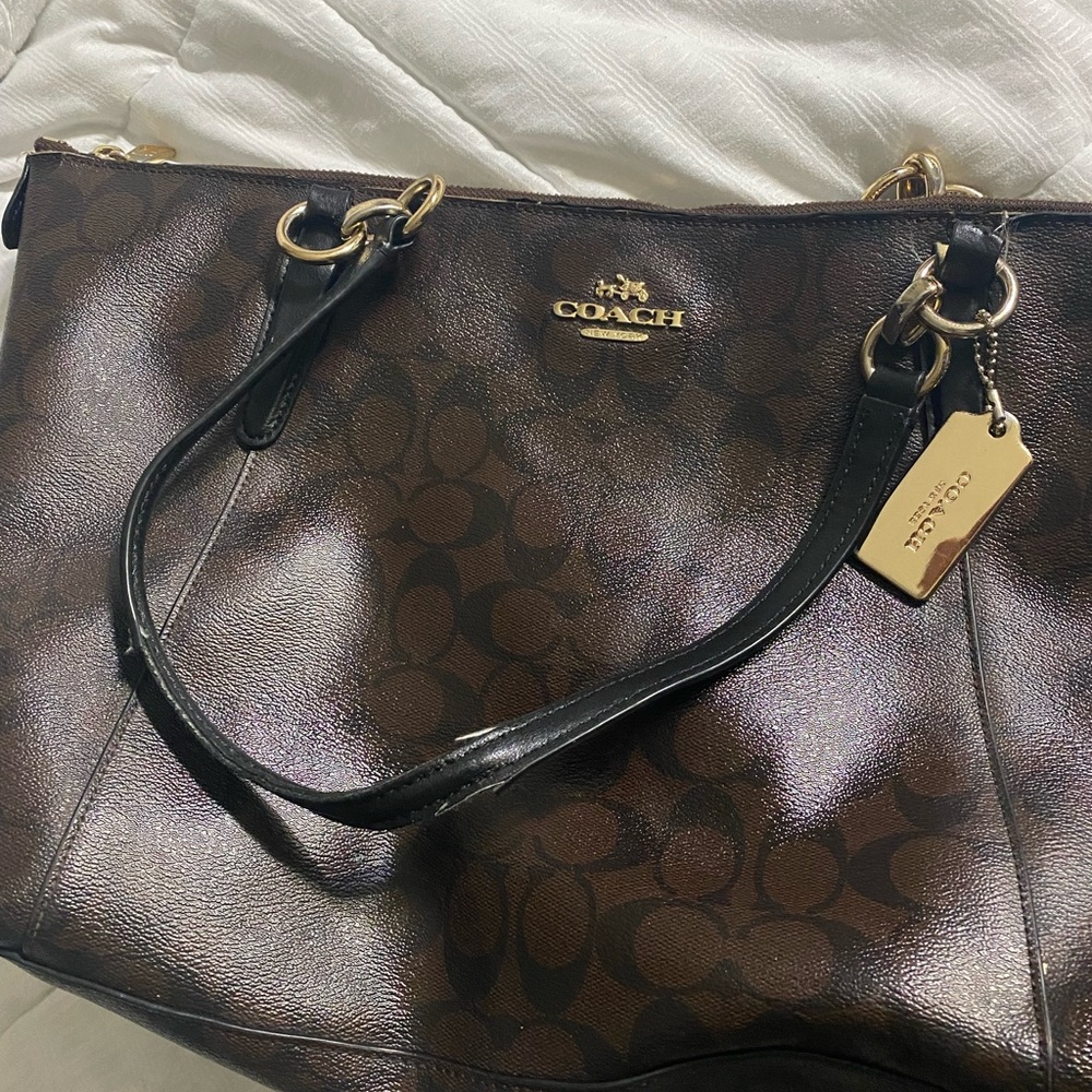 Decent coach purse that has seen better days